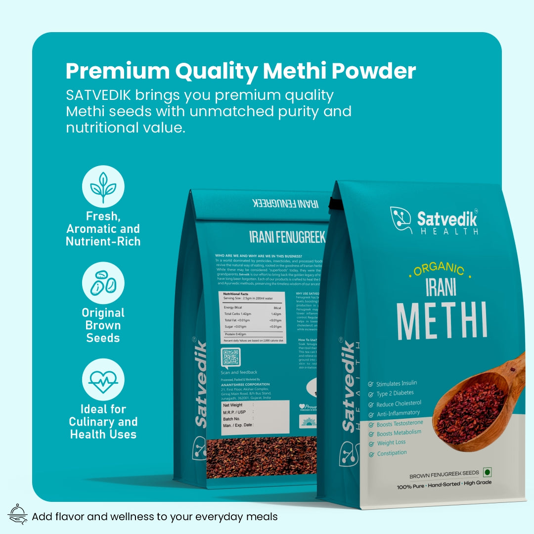 Premium Quality of Irani Mehi Seeds Pouch